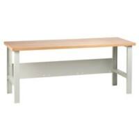 SLINGSBY Medium Duty Workbench Steel Grey, Blue 650 x 1800 x 850 mm