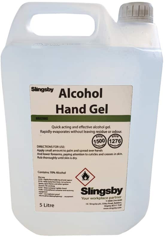 SLINGSBY Hand Gel 5 L