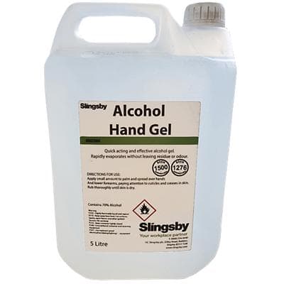 SLINGSBY Hand Gel with 70% Alcohol 5 L