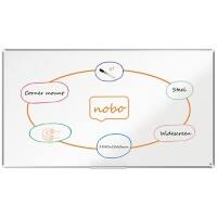 Nobo Premium Plus Widescreen Whiteboard 1915374 Wall Mounted Magnetic Lacquered Steel 188 x 106 cm