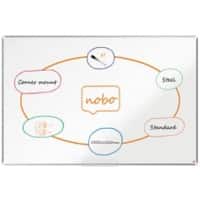 Nobo Premium Plus Whiteboard 1915161 Wall Mounted Magnetic Lacquered Steel 180 x 120 cm