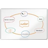 Nobo Premium Plus Whiteboard Wall Mounted Magnetic Lacquered Steel 1800 x 1200mm