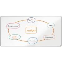 Nobo Premium Plus Whiteboard Wall Mounted Magnetic Lacquered Steel 1200 x 2400mm