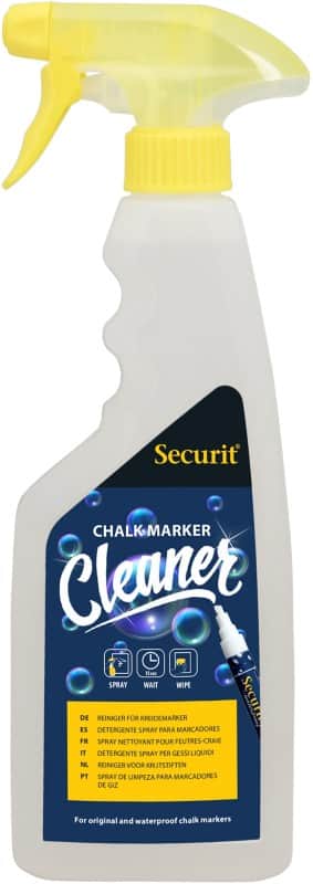 Securit Plastic Chalkboard Cleaner 87 x 48 x 270 mm Transparent