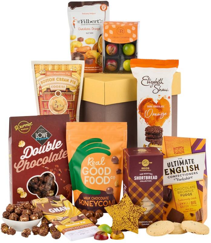 Hampers of Distinction The Choco Tower Hamper Basket