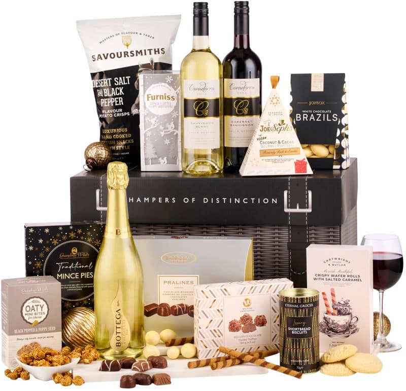 Hampers of Distinction Frosty Nights Hamper Basket
