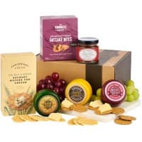 Three Cheese Crate Hamper Basket