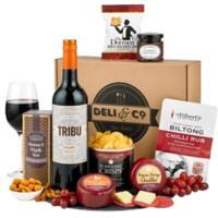 Gift Hamper Wine & Cheese Crate Assorted
