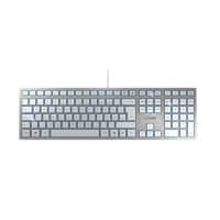 CHERRY KC 6000 Slim Wired Keyboard 1.8 m USB Cable QWERTY UK English Silver
