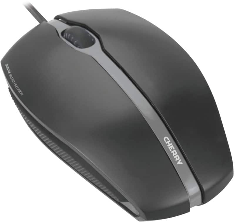 CHERRY Gentix Gentix Silent Mouse Wired Without Bluetooth Black Suitable For Lefthanded People