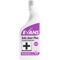 Evans Vanodine Virucidal Disinfectant Safe Zone Plus No Perfumes 750ml