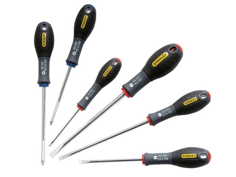 Stanley FatMax Screwdriver Set SL/PZ Pack of 6