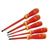 Bahco BAHCOFIT Insulated Screwdriver Set SL/PZ Pack of 5