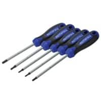 Faithfull TORX (Star) Head Screwdriver Set Pack of 5