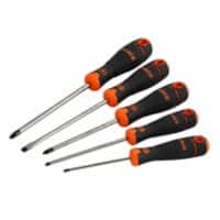 Bahco BAHCOFIT Screwdriver SL/PZ Pack of 5