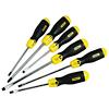 Stanley Cushion Grip Screwdriver Set SL/PZ Pack of 6