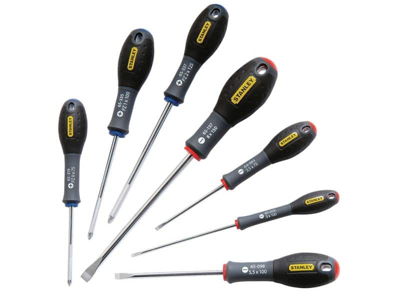 Stanley FatMax Screwdriver SL/PZ Set Pack of 7