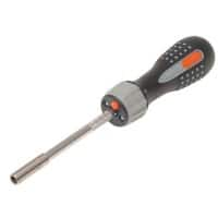 Bahco 808050L LED Ratchet Screwdriver and 6 Bits Set