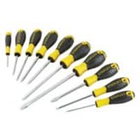 Stanley 060211 Essential Screwdriver SL/PH/PZ Set Pack of 10