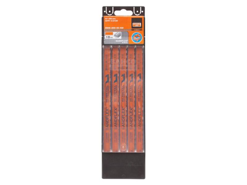 Bahco Sandflex Hacksaw Blade 3906 300 mm x 19 TPI Pack of 100