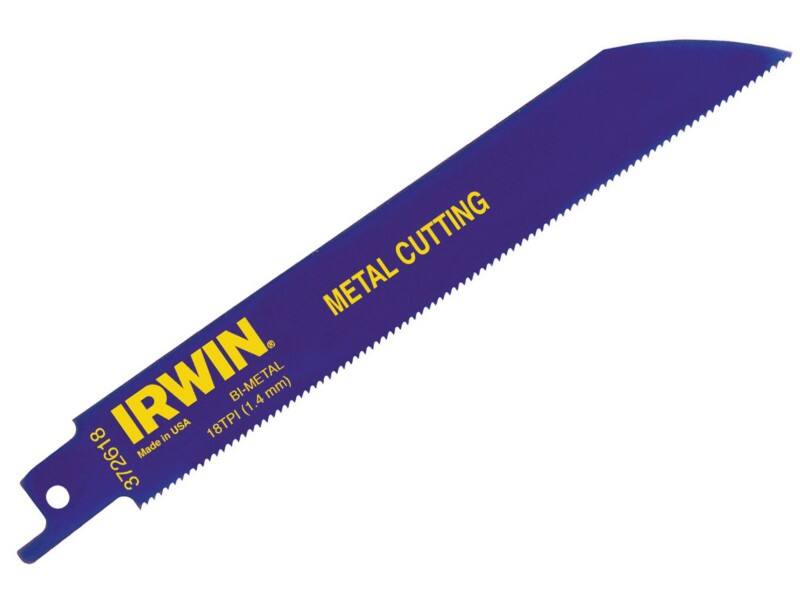IRWIN Bi-Metal Sabre Saw Blade for Metal 614R 150 mm Pack of 25