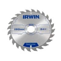 IRWIN Construction Circular Saw Blade 190 x 30 mm x 24T
