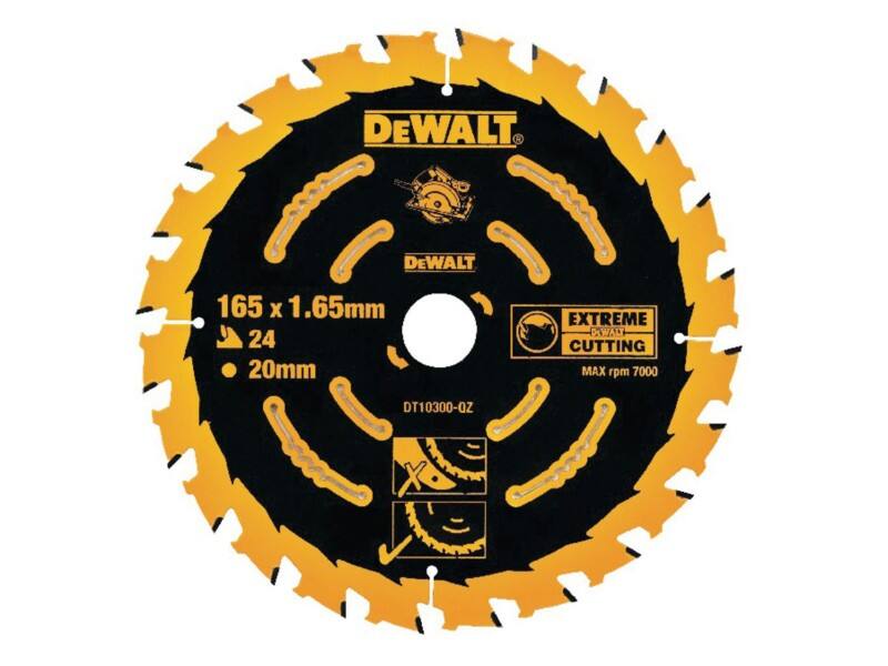 DeWALT Extreme Framing Circular Saw Blade 165 x 20 mm x 40T