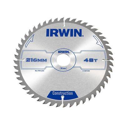 IRWIN General Purpose Table and Mitre Saw Blade 216 x 30 mm x 48T