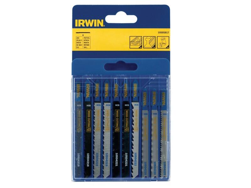 IRWIN Jigsaw Blade Assorted Set Pack of 10
