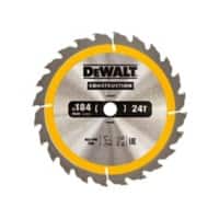 DeWALT Portable Construction Circular Saw Blade 184 x 16 mm x 24T