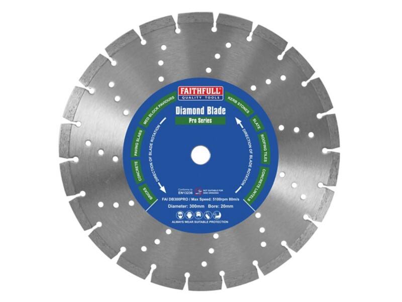 Faithfull Diamond Blade Professional 125 x 22 mm