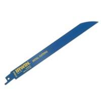 IRWIN Sabre Saw Blade for Metal 818R 200 mm Pack of 5