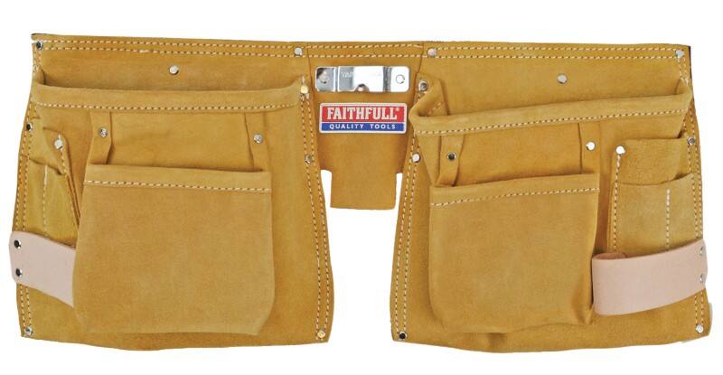 Faithfull DTNP3 Tool Belt 57.5 x 28.9 x 9.9 cm