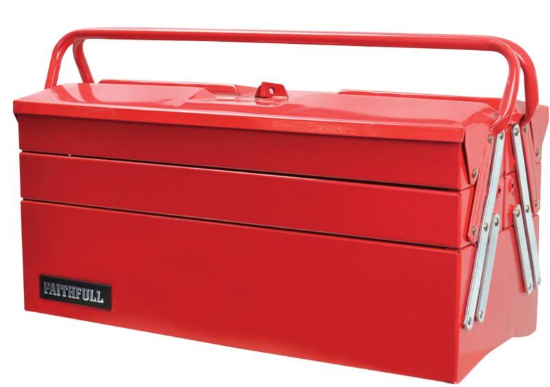 Faithfull TBC517 Tool Box 22.4 x 24.6 x 44.6 cm