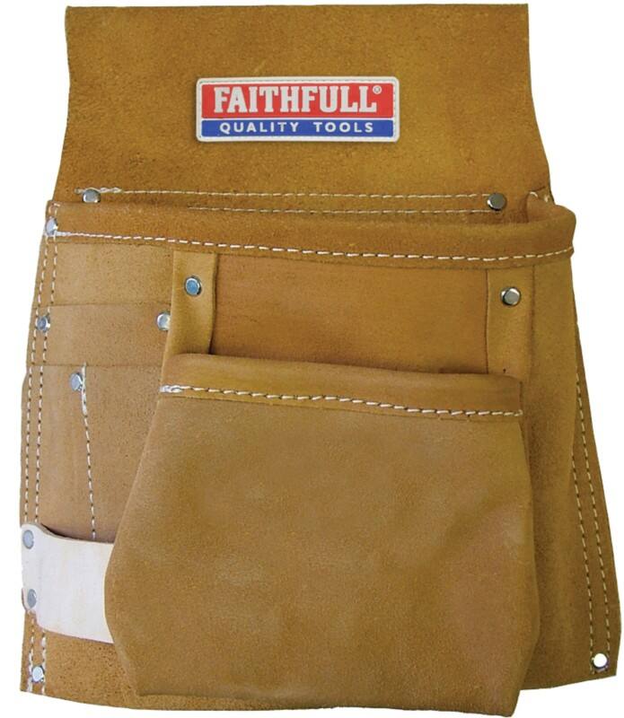 Faithfull STNP2 Tool Belt 24.4 x 35.2 x 6.1 cm
