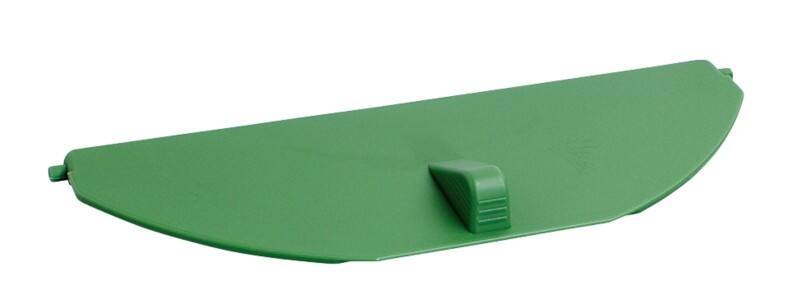 Exacompta Waste Bin Lid 43815D Green Plastic 20 x 228 x 80 mm