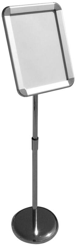 Seco Menu Board A4 Aluminium, PVC (Polyvinyl Chloride) Grey