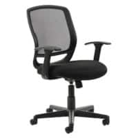 dynamic Operator Chair Basic Tilt Mesh Fixed Armrest Black 120 kg Mave