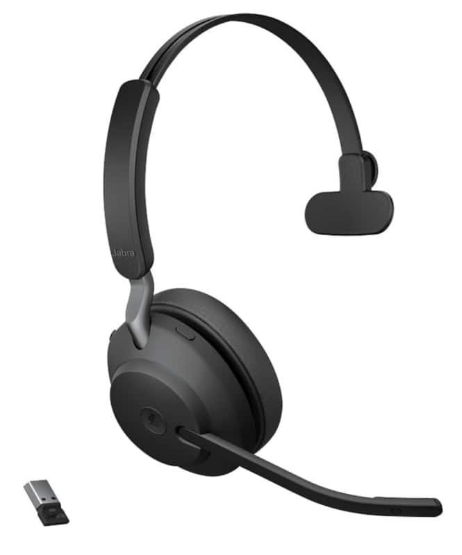 Jabra Evolve2 65 Headset With Microphone Mono Black