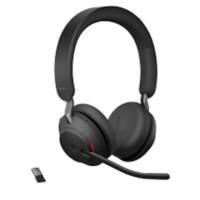 Jabra Stereo Headset Evolve2 65 Link380 USB-A Black