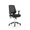 Dynamic Basic Tilt Task Operator Chair Height Adjustable Arms Relay Without Headrest
