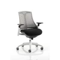 dynamic Flex Operator Chair Synchro Tilt Fabric Height-Adjustable Armrest Grey, White 110 kg Flex 690 x 680 x 945 mm