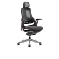dynamic Zure Executive Chair Synchro Tilt Mesh Fabric Height-Adjustable Armrest Black, Charcoal 135 kg Zure 690 x 700 x 1,225 mm