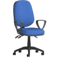 dynamic Eclipse III Operator Chair Permanent Contact Fabric Fixed Armrest Blue 120 kg Eclipse Plus III 600 x 600 x 970 mm