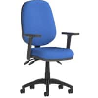 dynamic Eclipse III Operator Chair Permanent Contact Fabric Fixed Armrest Blue 120 kg Eclipse Plus III 600 x 600 x 970 mm