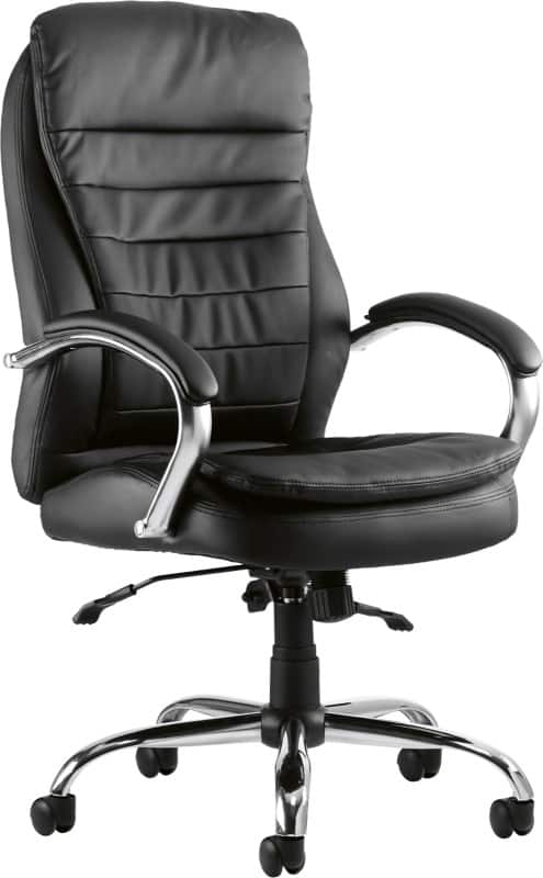 dynamic Rocky Executive Chair Basic Tilt Bonded leather Fixed Armrest Black 125 kg EX000061 650 x 770 x 1,055 mm