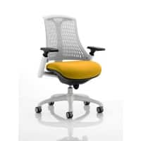 dynamic Flex Operator Chair Synchro Tilt Fabric Height-Adjustable Armrest Yellow 110 kg Flex 690 x 680 x 945 mm