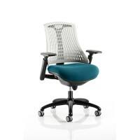 dynamic Flex Operator Chair Synchro Tilt Fabric Height-Adjustable Armrest Maringa Teal 110 kg Flex 690 x 680 x 945 mm