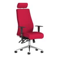dynamic Onyx Ergo Posture Chair Permanent Contact Fabric Height-Adjustable Armrest Bergamot Cherry 135 kg Onyx 610 x 670 x 1,400 mm