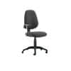 Dynamic Independent Seat & Back Task Operator Chair Height Adjustable Arms Eclipse Plus III Black Back Without Headrest High Back